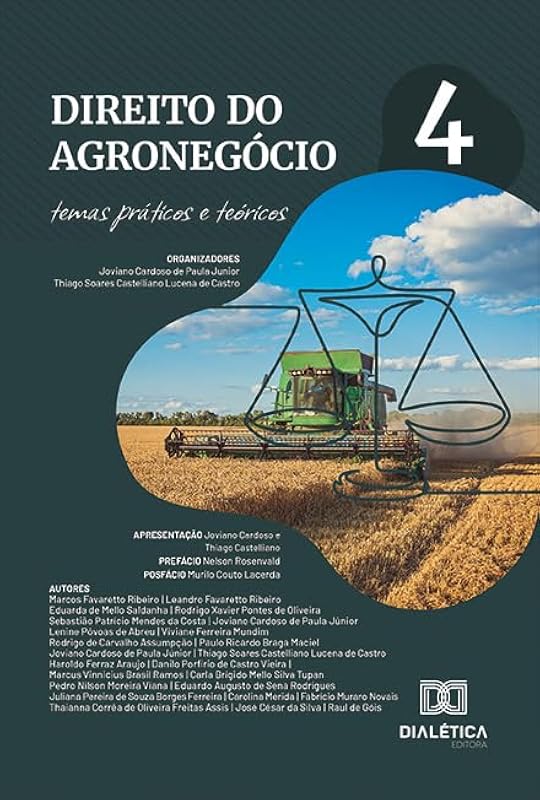 Capa do livro Direito do Agronegócio — Volume 4